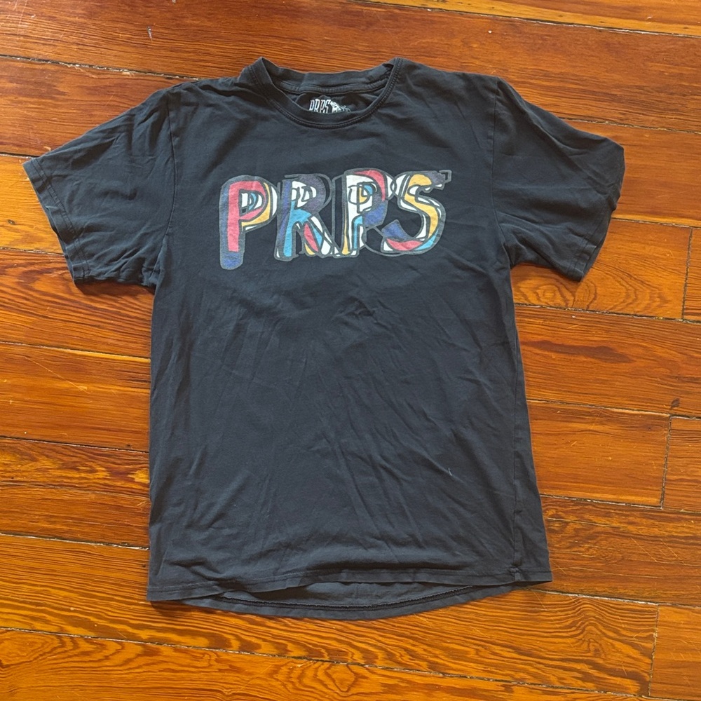 PRPS Multicolor Logo Black Tee
